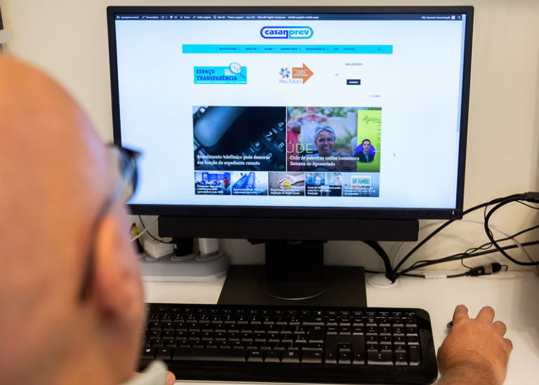 Novo site fortalece a comunicação e  se alinha à legislação previdenciária